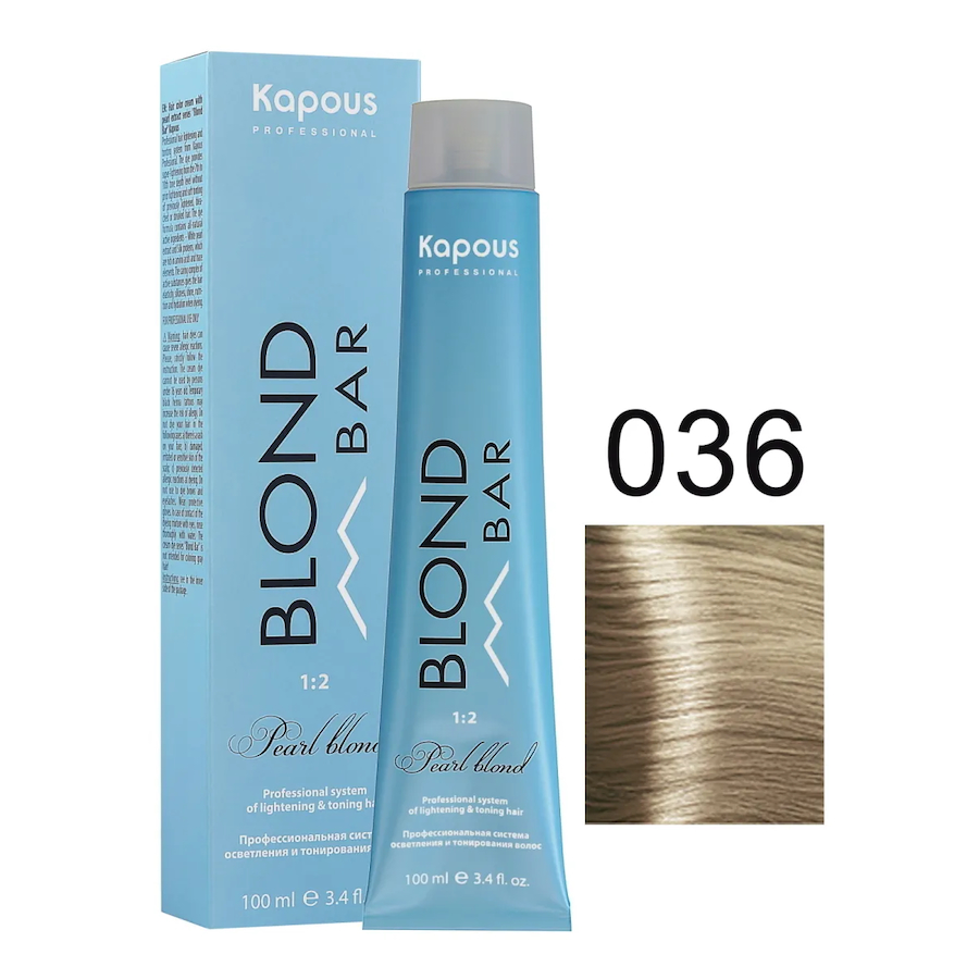 KAPOUS BLOND BAR Крем - краска д/волос 100мл  036