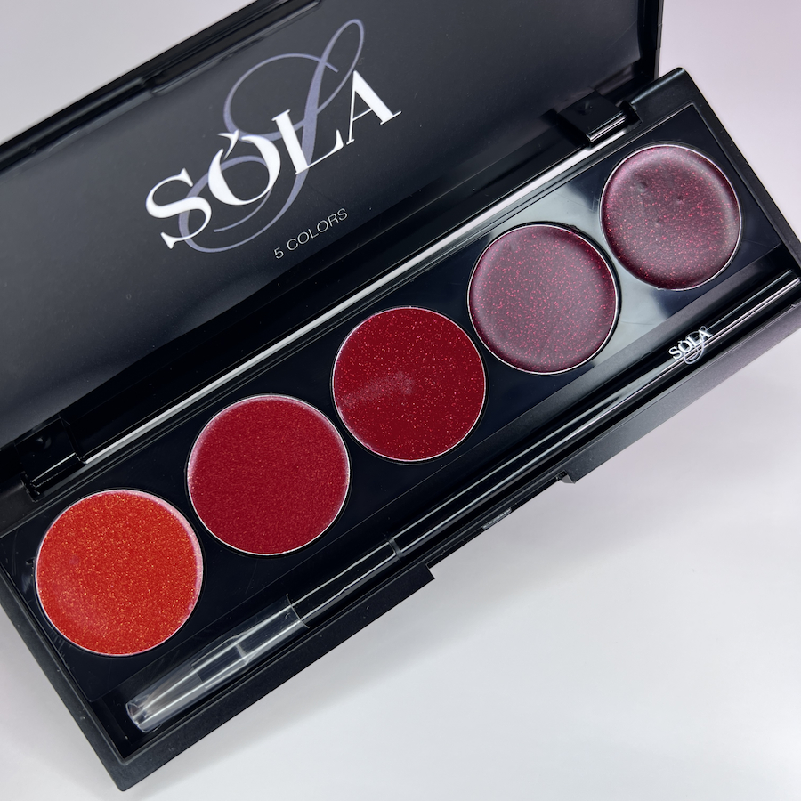 SOLA LOVE Гель-лак PALETTE 10гр 5 оттенков  10