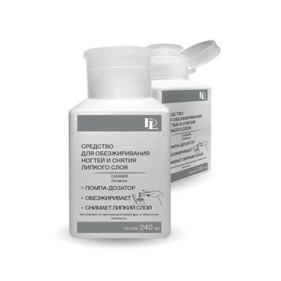 DELAKRUA Жидкость д/обезжиривания ногтей и снятия липкого слоя  240мл