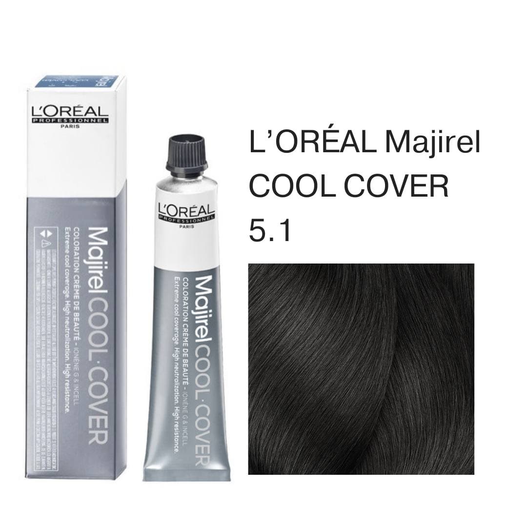 LOREAL MAJIREL COOL COVER Крем - краска д/волос 60мл   5.1