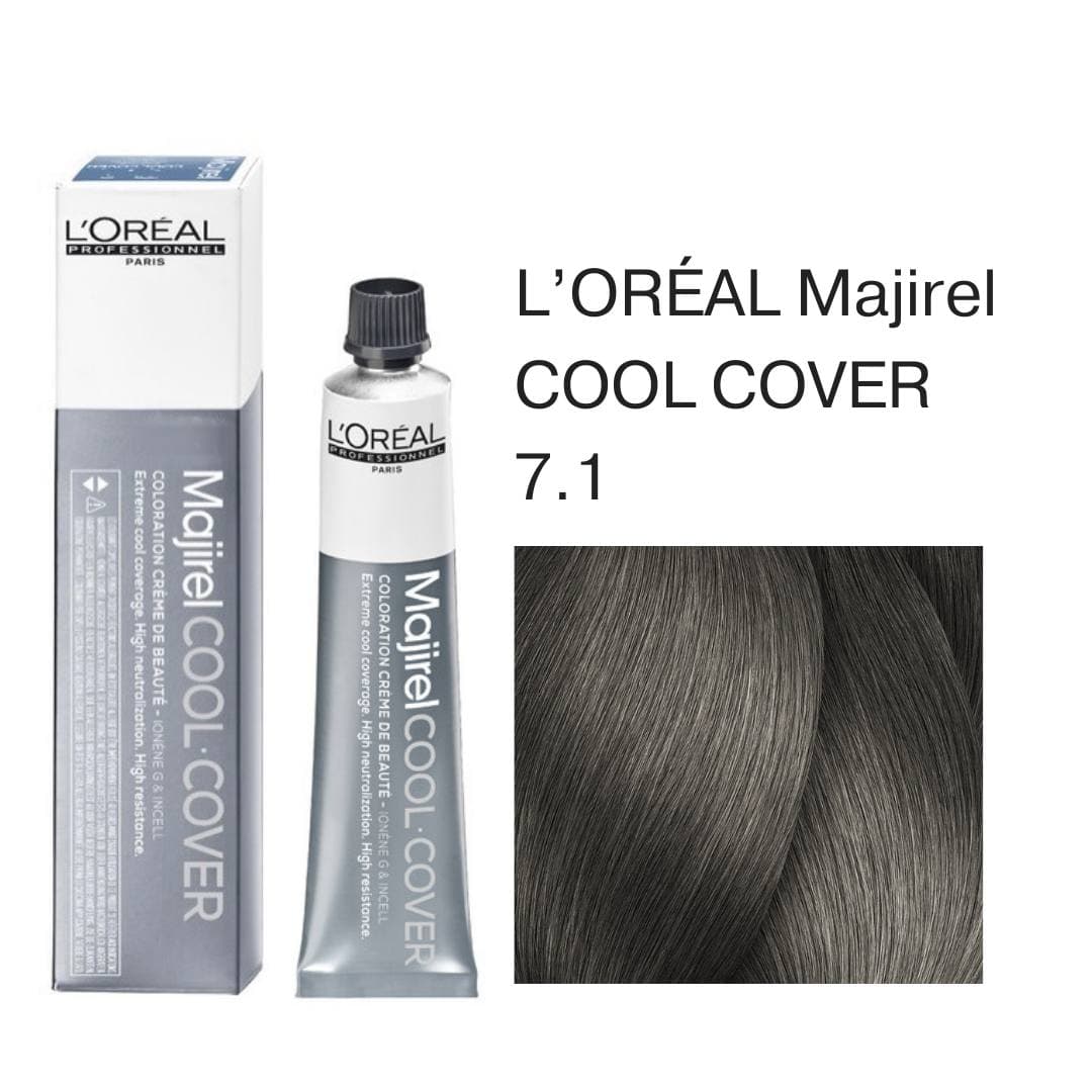 LOREAL MAJIREL COOL COVER Крем - краска д/волос 60мл   7.1