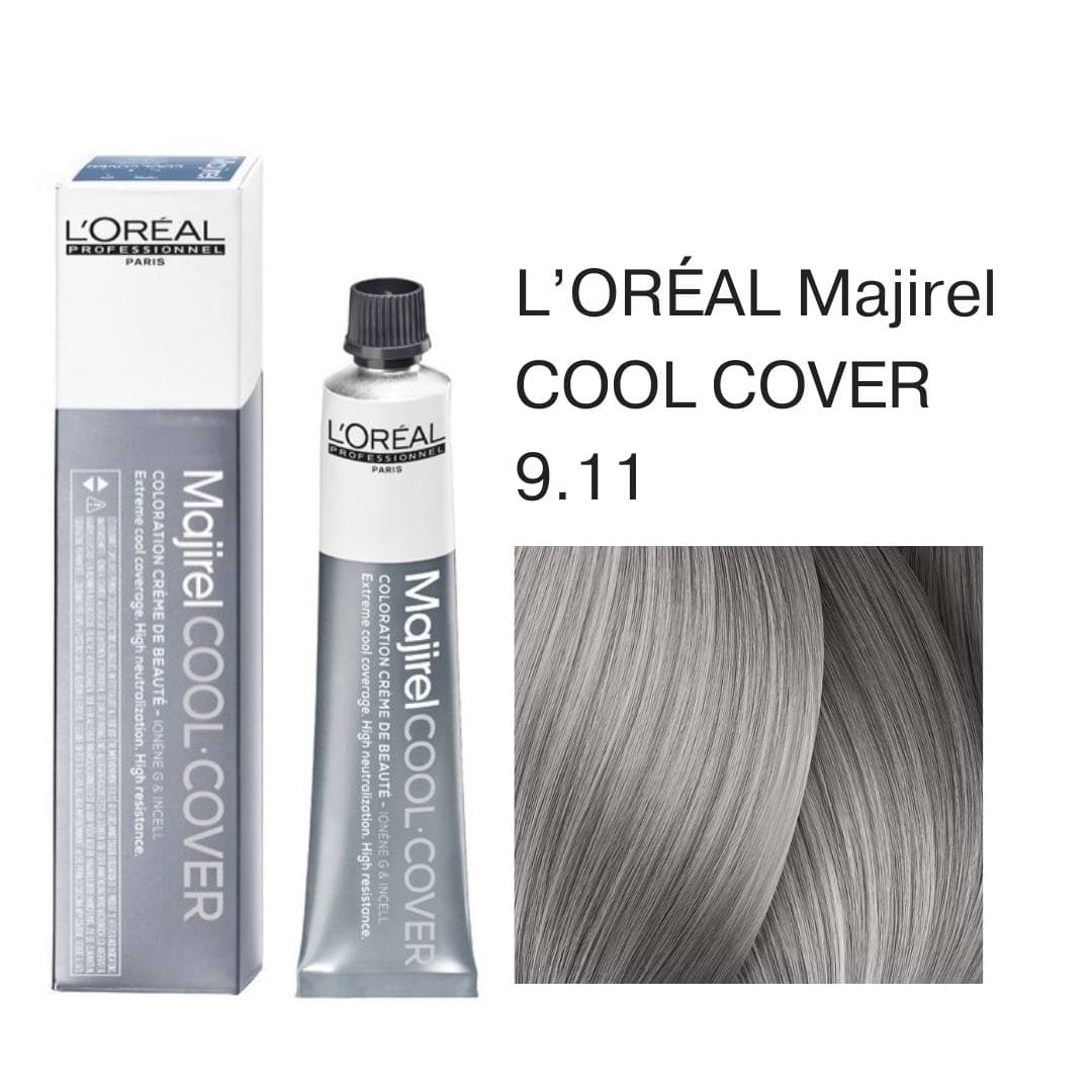 LOREAL MAJIREL COOL COVER Крем - краска д/волос 60мл   9.11