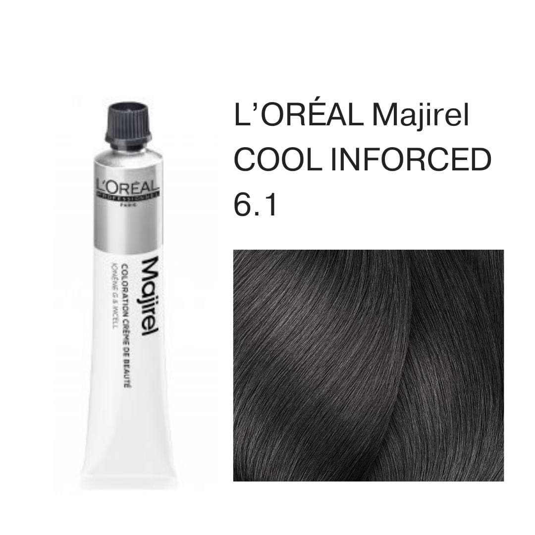 LOREAL MAJIREL COOL INFORCED Краска д/волос 60мл   6.1