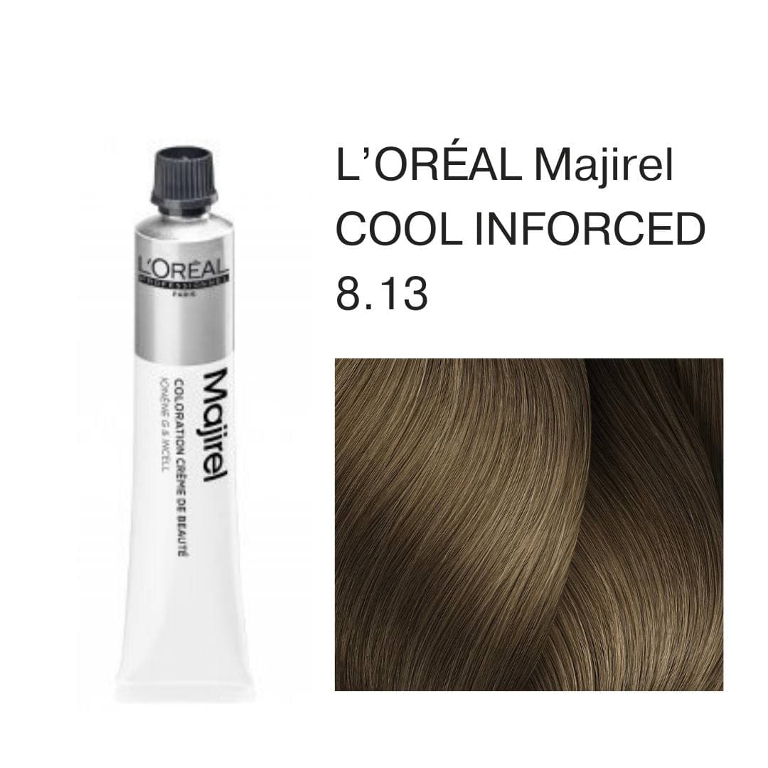 LOREAL MAJIREL COOL INFORCED Краска д/волос 60мл   8.13