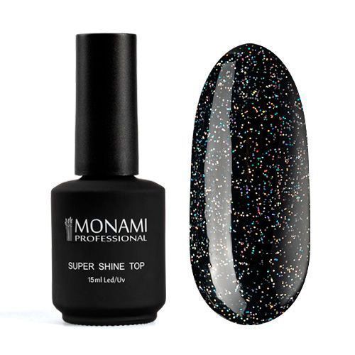 MONAMI Топ д/гель - лака Super Shine GALAXY 15мл