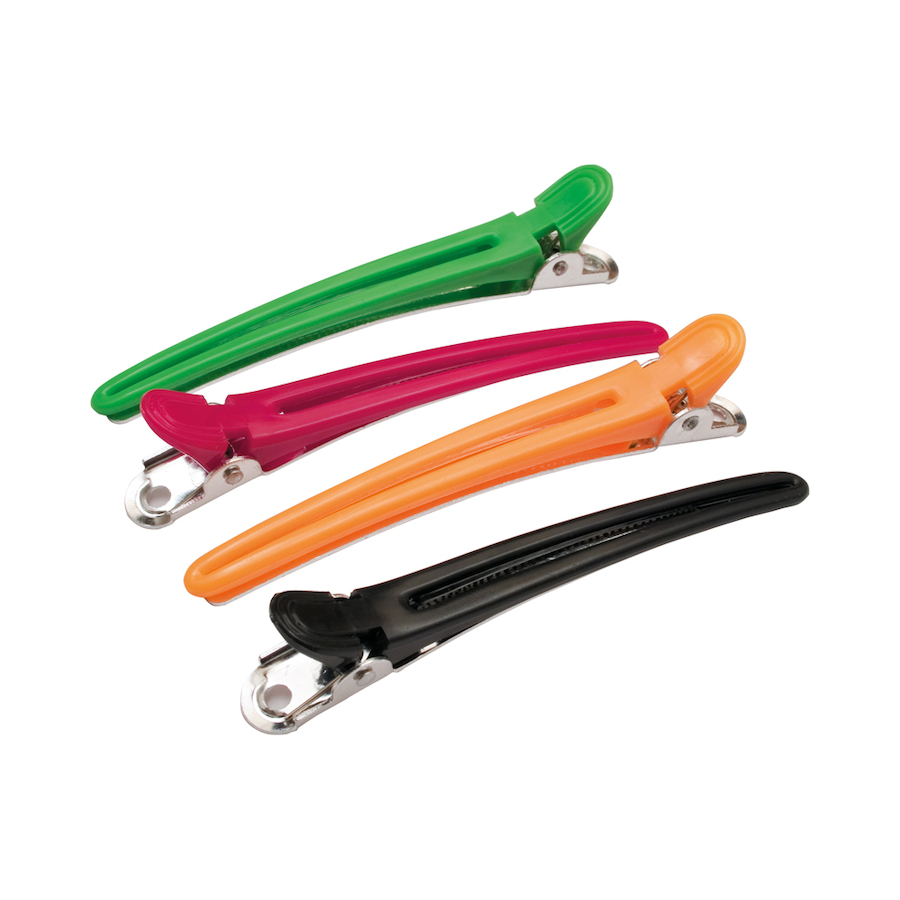 DEWAL Зажим CL2403 цветной пластик/металл 8см 1шт