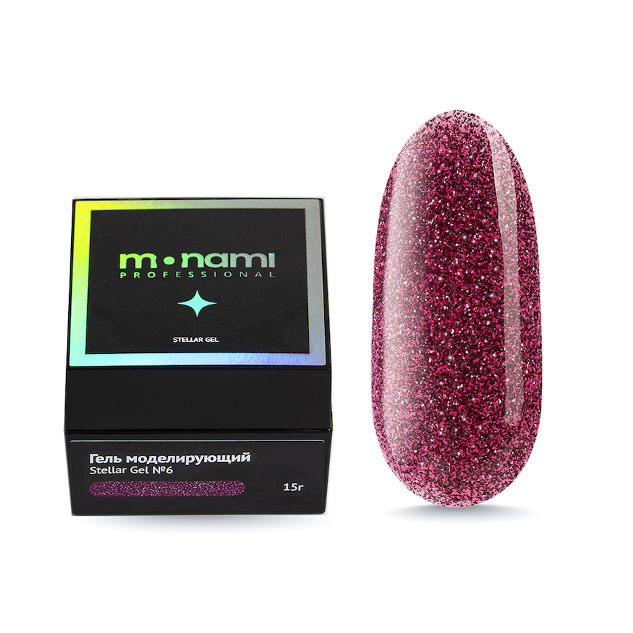 MONAMI Гель моделирующий STELLAR 15гр  №06