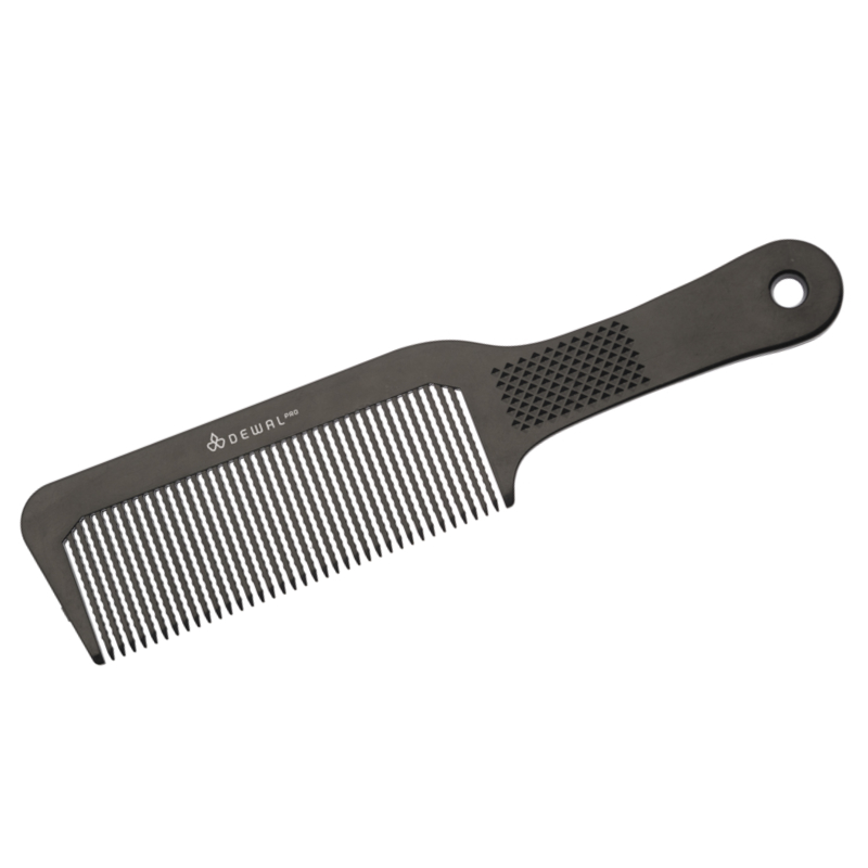 DEWAL Расческа CO-007/3 черная д/стрижки под машинку 22см
