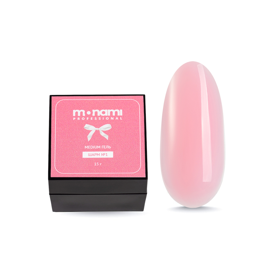 MONAMI Гель д/укрепления ШАРМ 15гр  №01