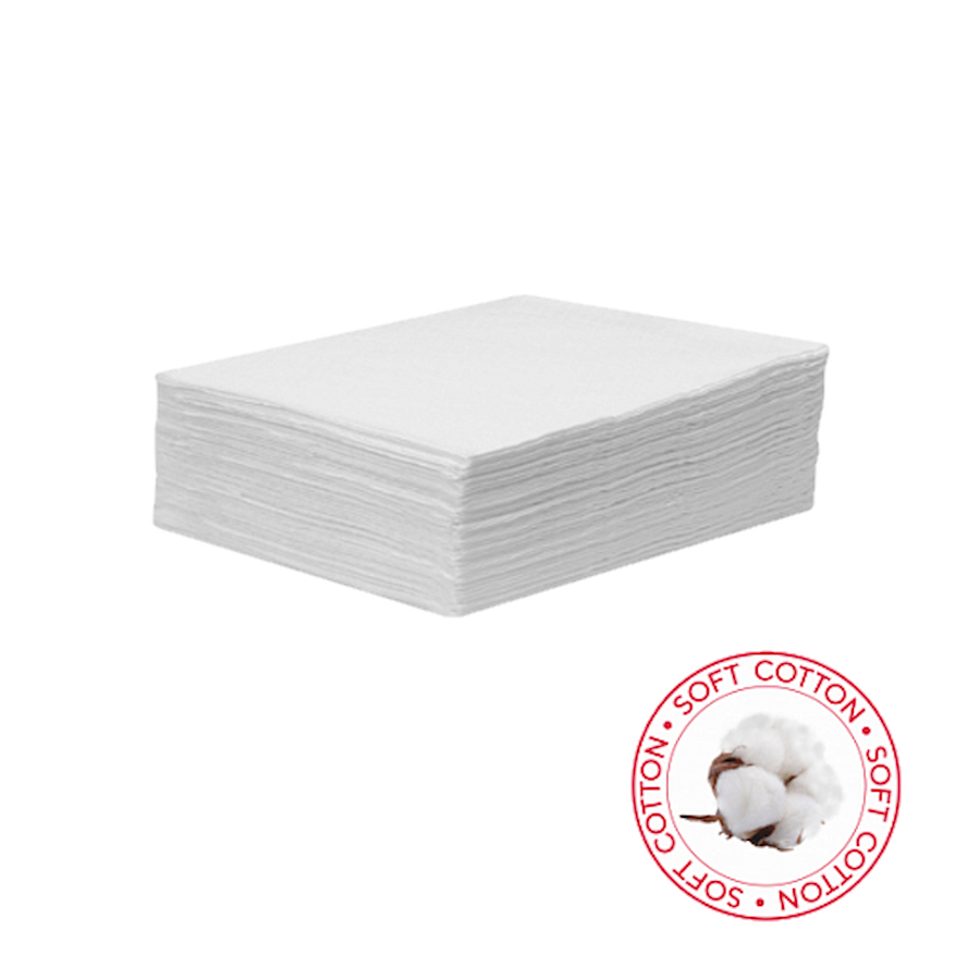 ONE TOUCH 06-681 Салфетки ХЛОПОК белый сетка КОМФОРТ 30х40см 100шт