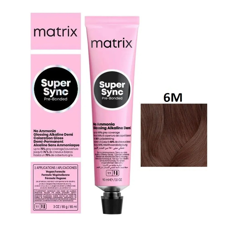 MATRIX COLOR.Sync Краска д/волос 90мл   6M темный блондин мокка