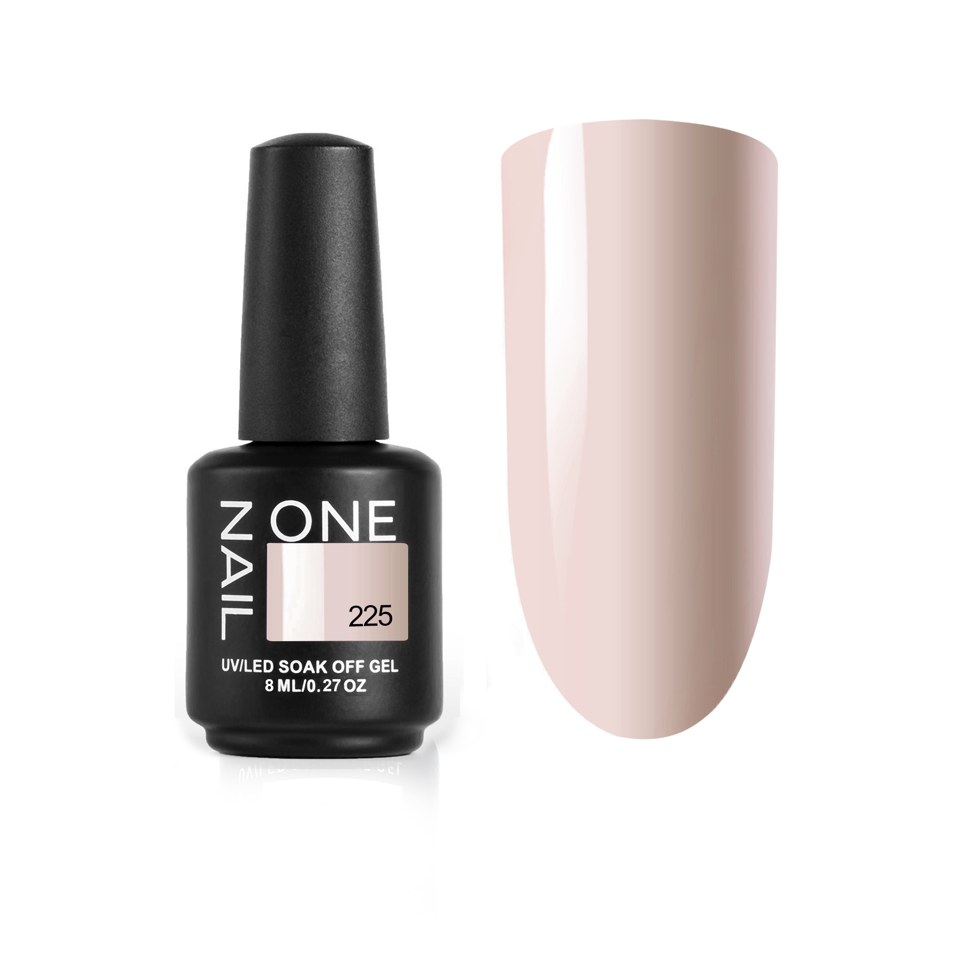 ONE NAIL Гель - лак CLASSIC   8мл  225