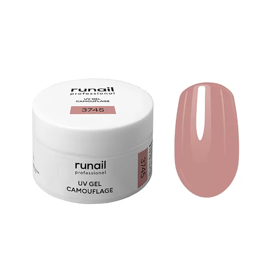 RUNAIL 3745 Камуфлирующий УФ - гель 56гр РОЗОВЫЕ НЕБЕСА