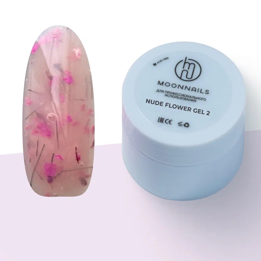MOONNAILS Гель NUDE FLOWER 15мл  №02