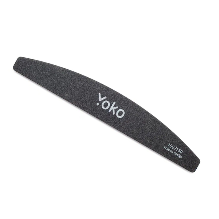YOKO SF 047 Пилка полуовал 100/150гр  ЧЕРНАЯ