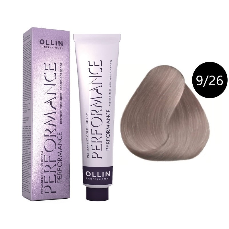 OLLIN PERFORMANCE Перманентная крем - краска д/волос 60мл   9/26