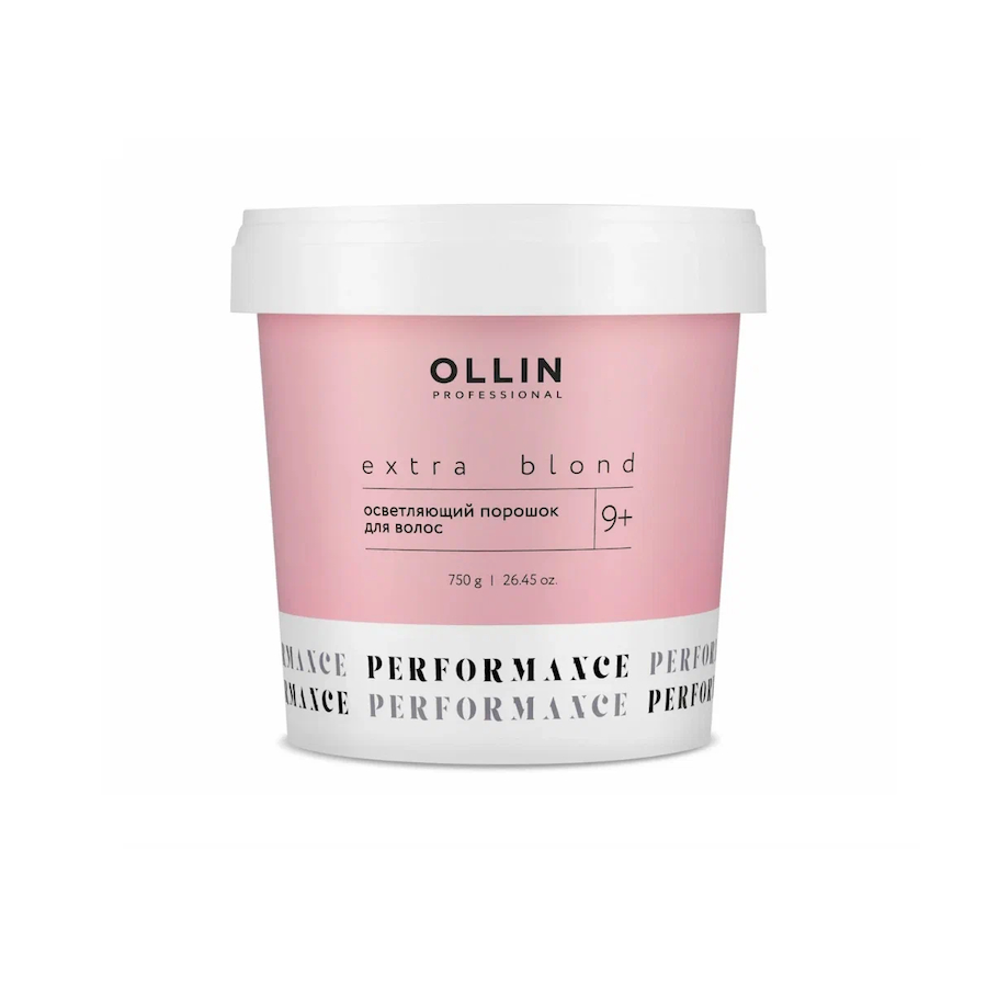 OLLIN BLOND PERFORMANCE Осветляющий порошок д/волос 9+  750гр  EXTRA BLOND