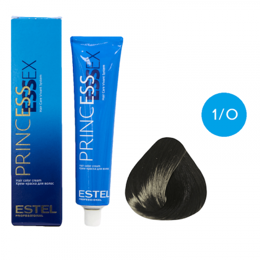 ESTEL PRINCESS ESSEX Крем - краска д/волос 60мл    1/0  черный