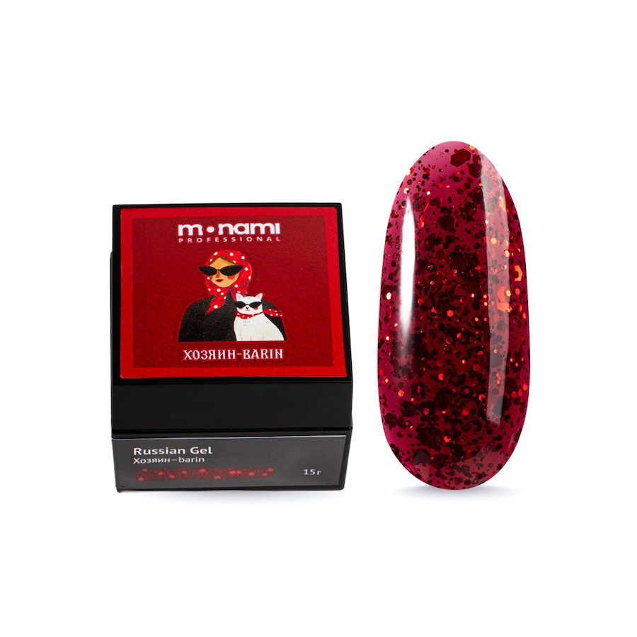 MONAMI Гель моделирующий RUSSIAN 15гр  ХОЗЯИН БАРИН