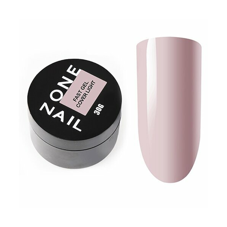 ONE NAIL Гель камуфлирующий FAST GEL COVER 30мл  LIGHT