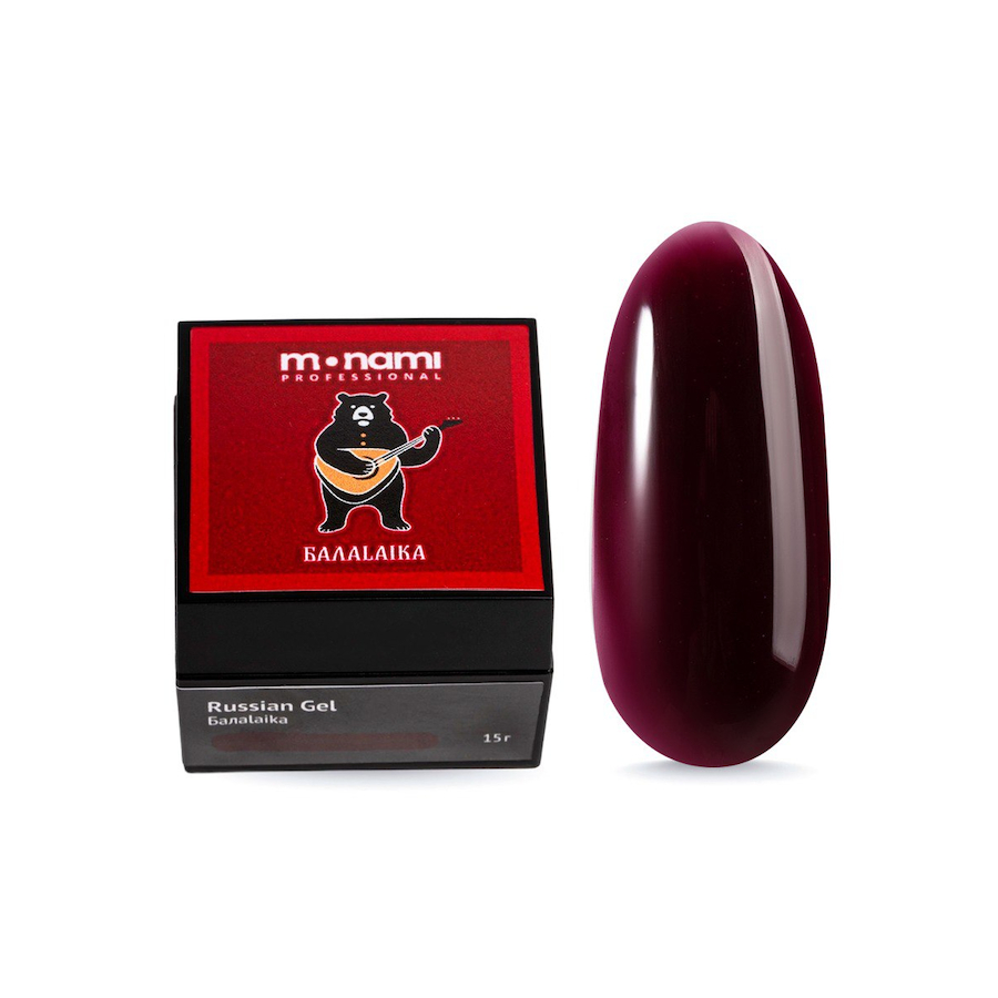 MONAMI Гель моделирующий RUSSIAN 15гр  БАЛАЛАЙКА