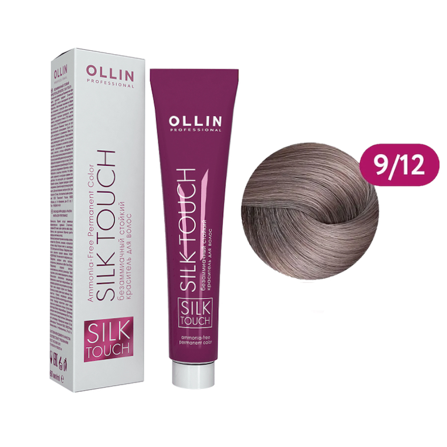 OLLIN SILK TOUCH Безаммиачный стойкий краситель д/волос 60мл   9/12