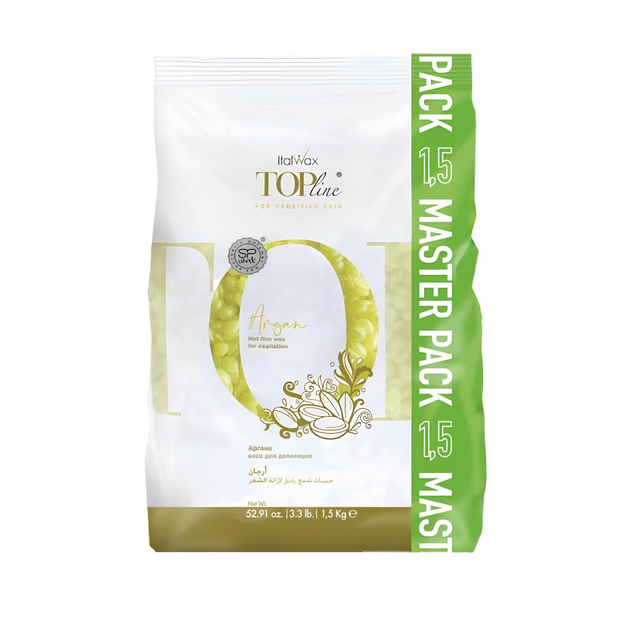 ITALWAX Воск ГОРЯЧИЙ в гранулах TOP LINE 1500гр  АРГАНА