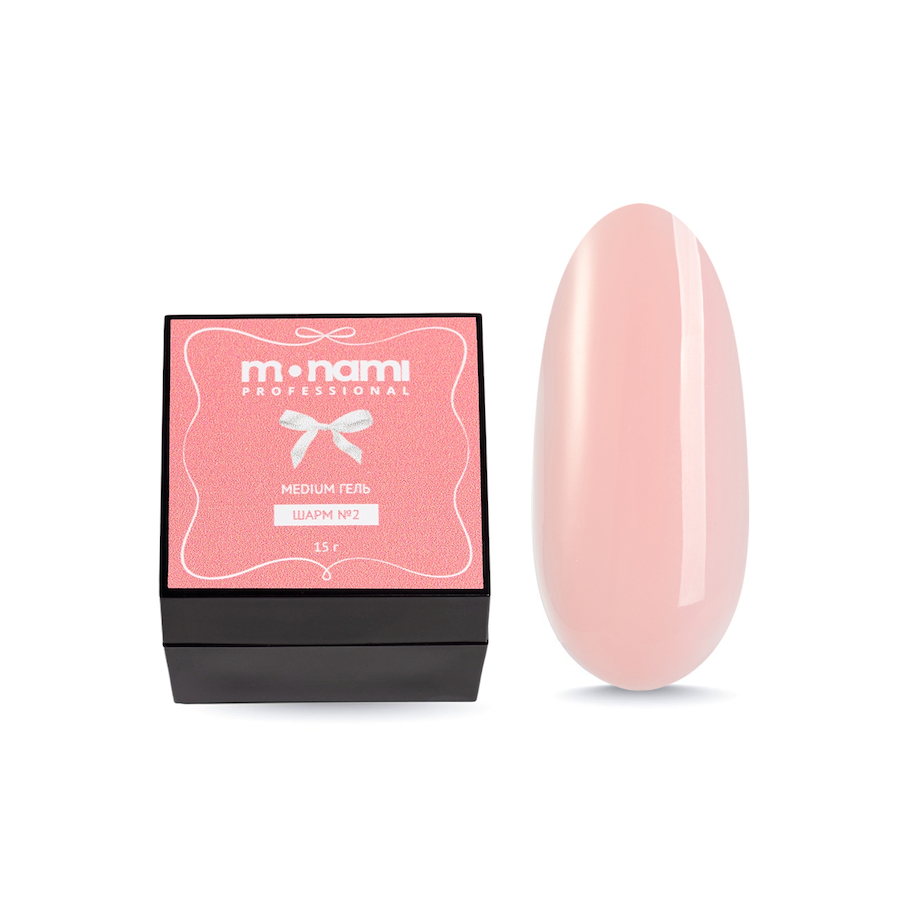 MONAMI Гель д/укрепления ШАРМ 15гр  №02