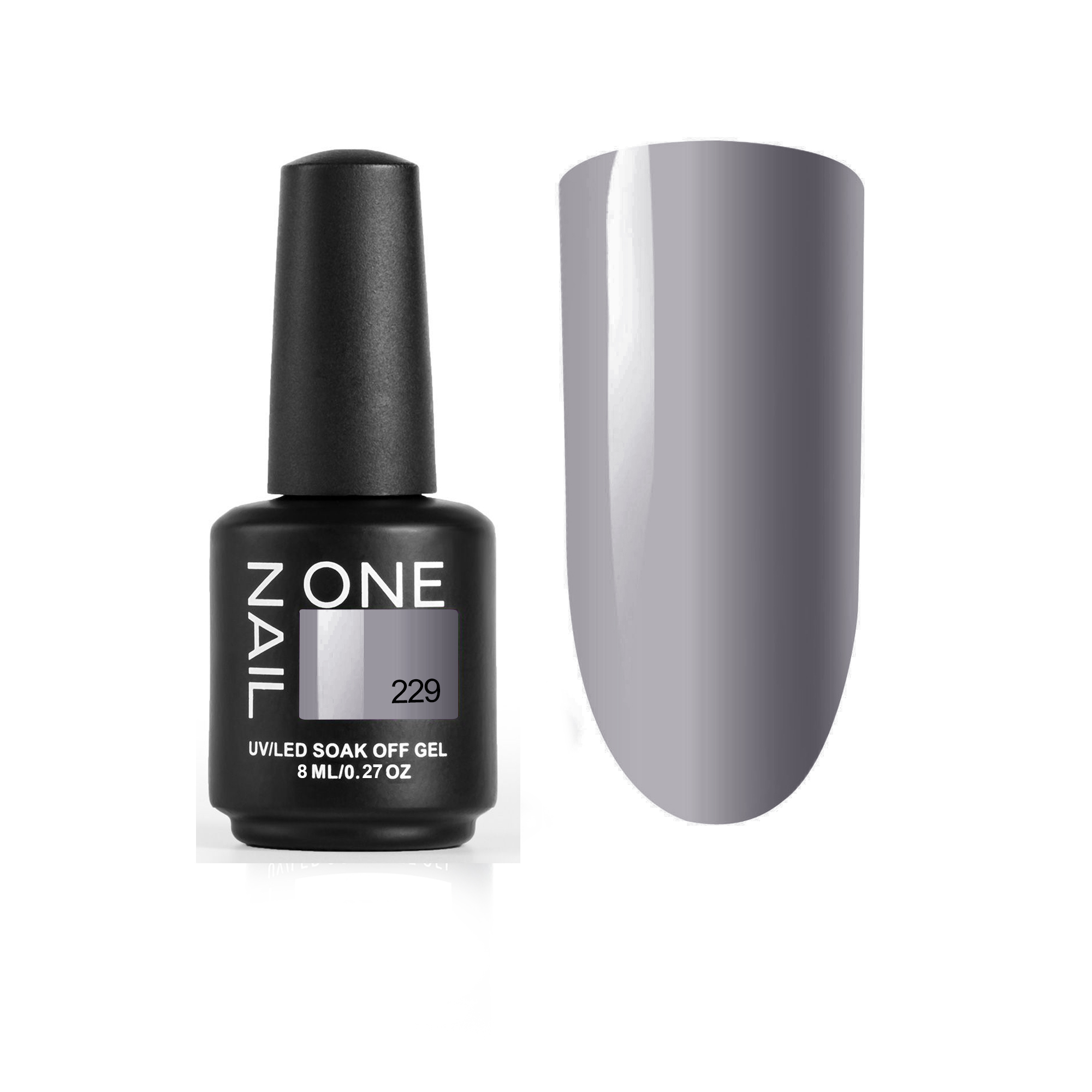 ONE NAIL Гель - лак CLASSIC   8мл  229