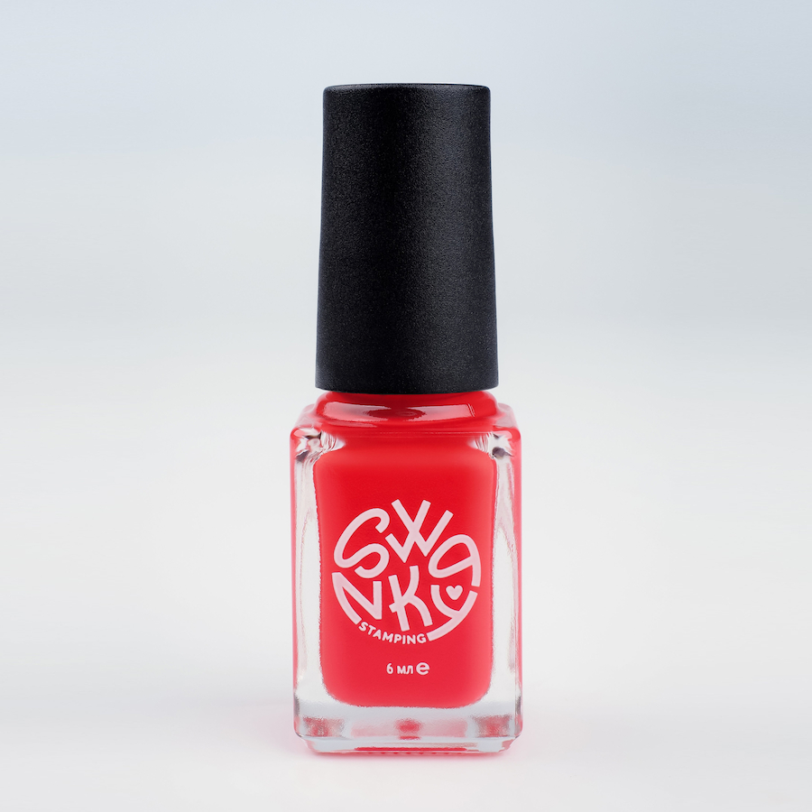 SWANKY Лак д/стемпинга SCANDI 6мл  FLAME