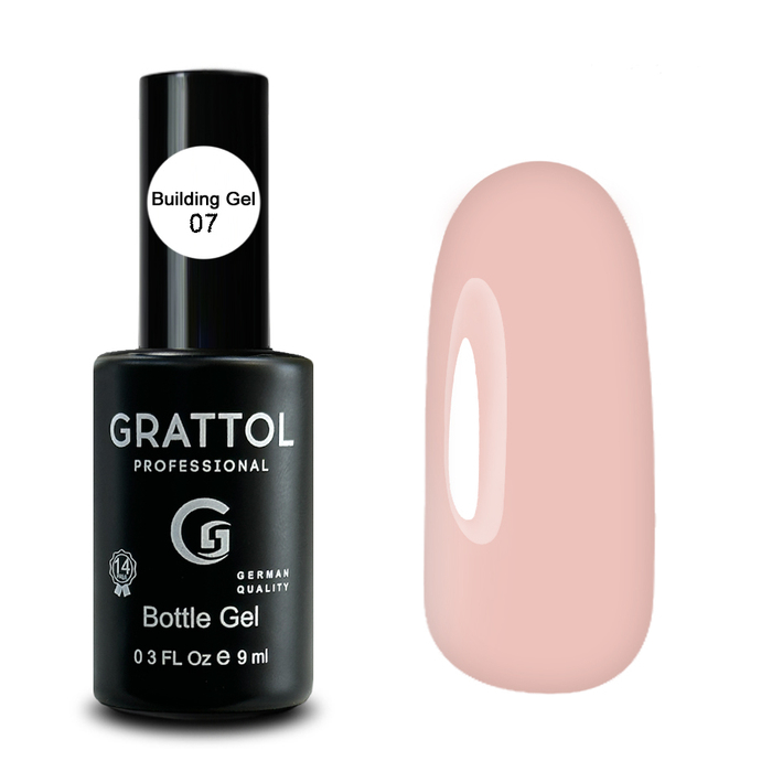 GRATTOL Гель моделирующий BOTTLE GEL  9мл  №07