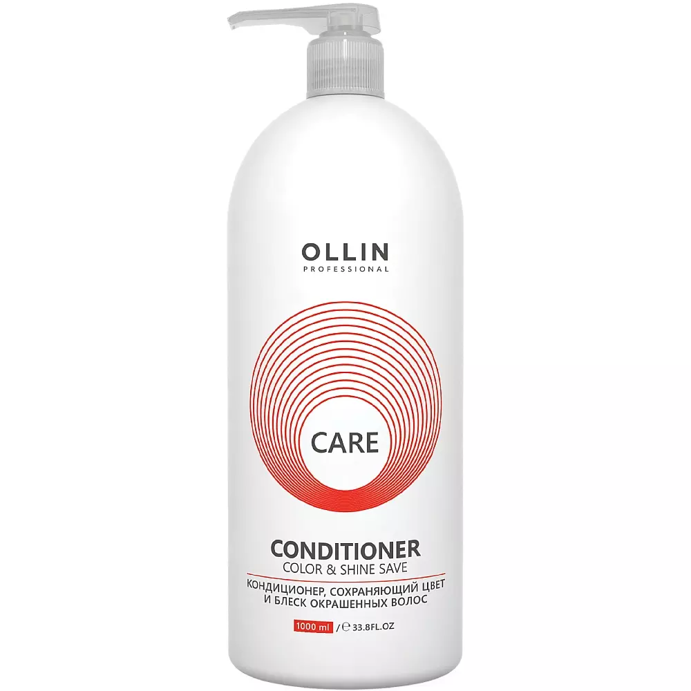 OLLIN CARE Кондиционер сохраняющий цвет и блеск окрашенных волос 1000мл
