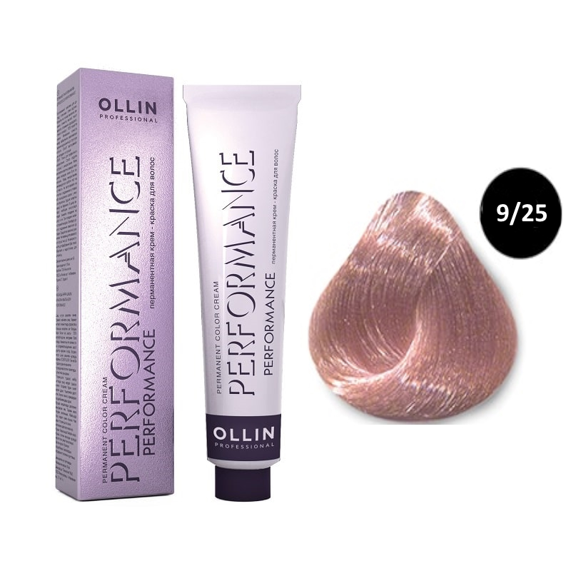 OLLIN PERFORMANCE Перманентная крем - краска д/волос 60мл   9/25