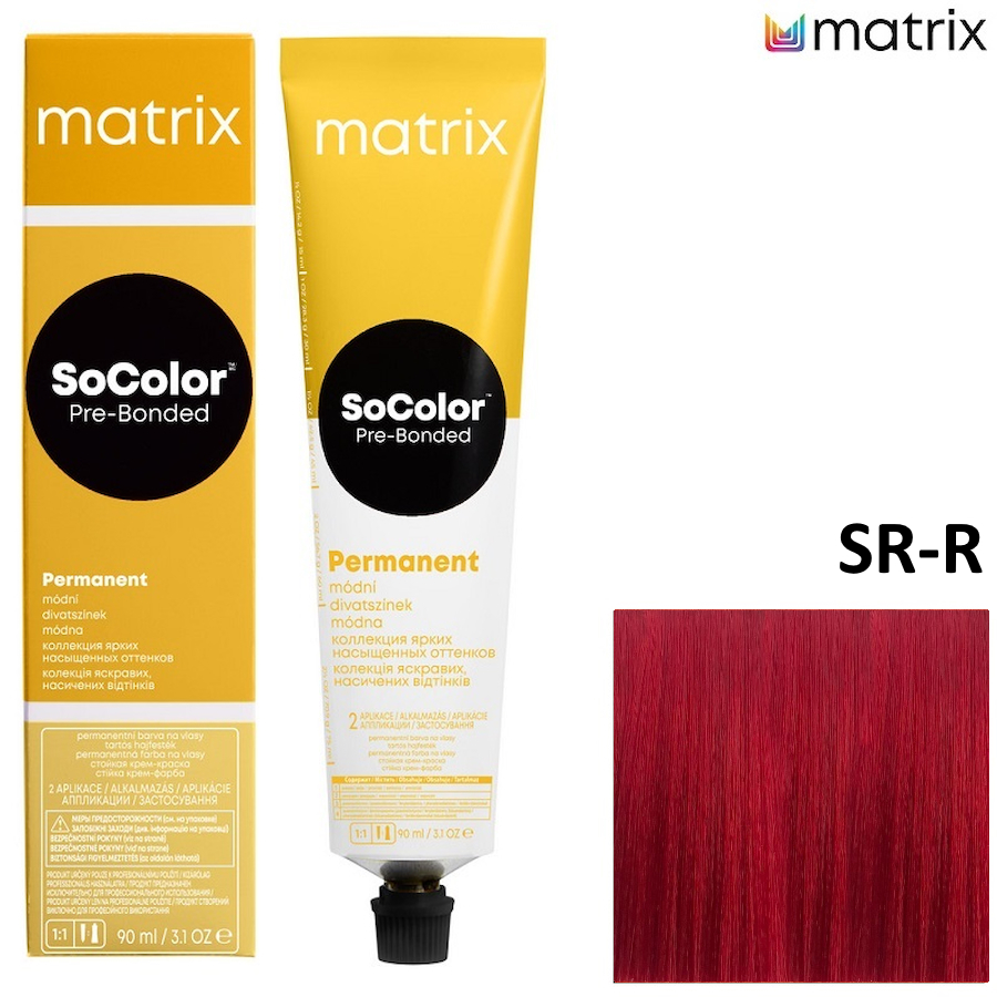 MATRIX SOCOLOR.beauty Краска д/волос 90мл  SR-R  КРАСНЫЙ