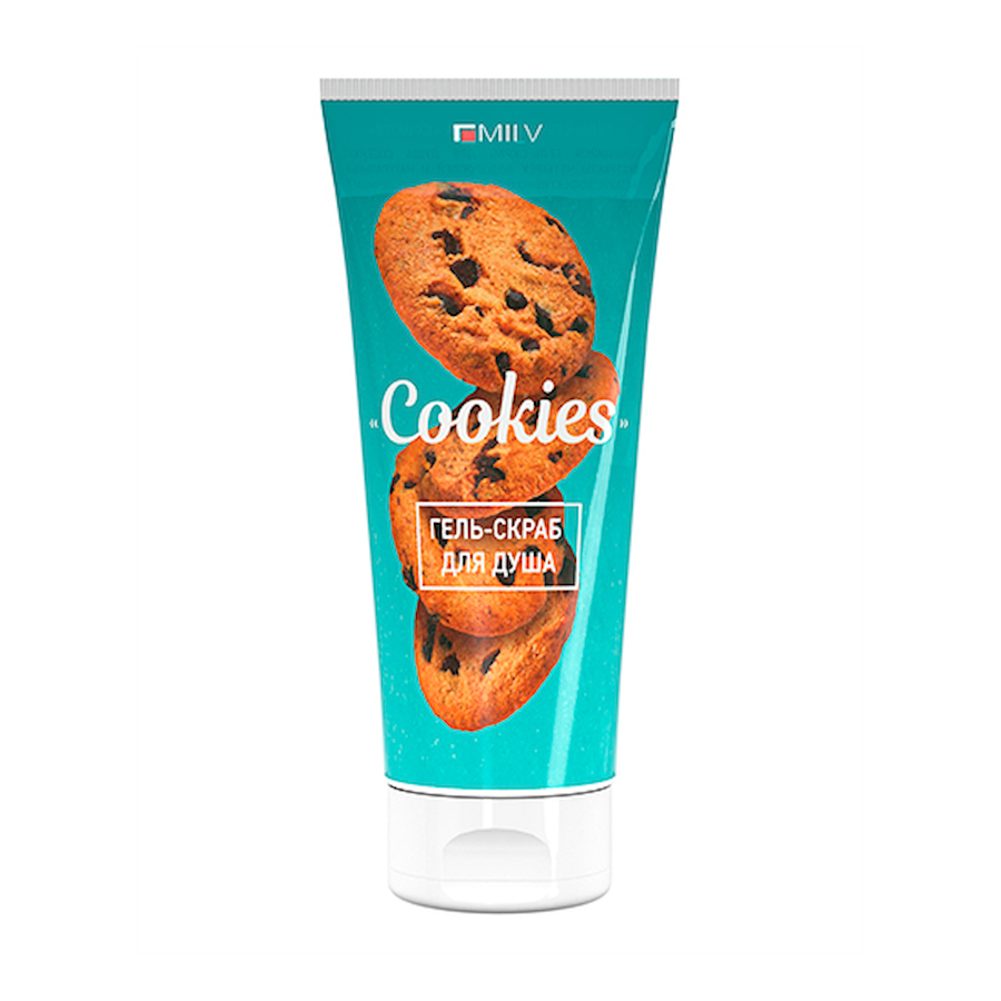 MILV 18790 Гель - скраб д/душа 200мл  COOKIES