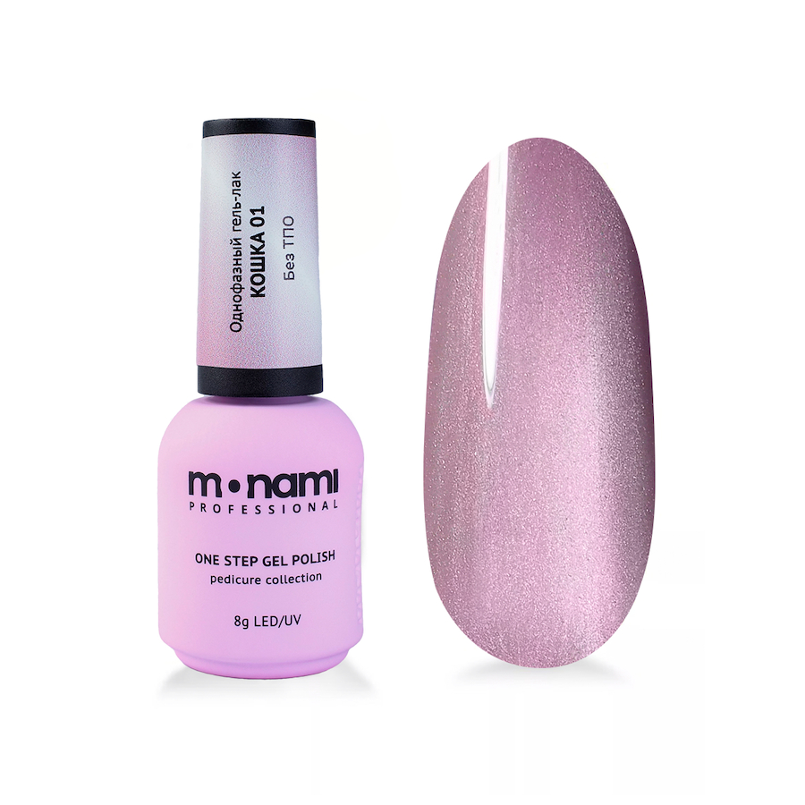 MONAMI Однофазный гель - лак КОШКА 8гр  №01