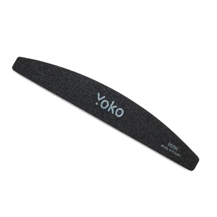 YOKO SF 026 Пилка полуовал 80/80гр  ЧЕРНАЯ