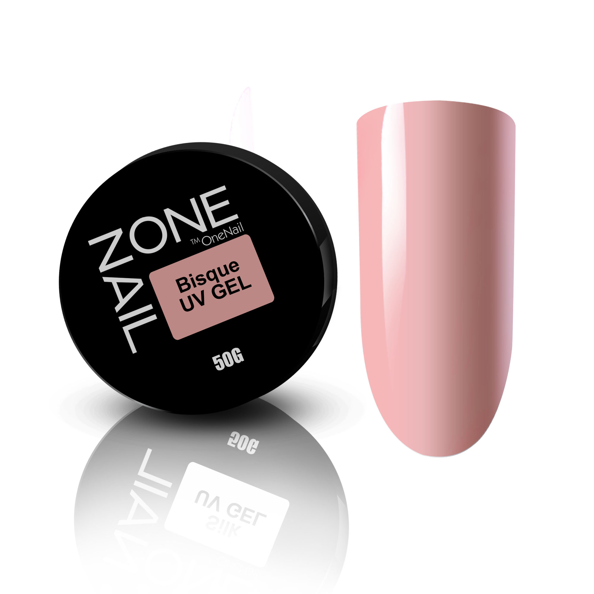 ONE NAIL Гель камуфлирующий UV GEL  50мл  BISQUE