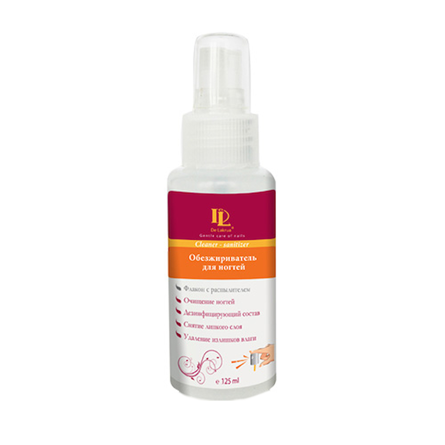DELAKRUA Спрей - жидкость обезжириватель д/ногтей 125мл