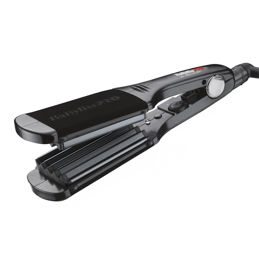 BABYLISS Щипцы - гофре 2512EPCE Pro Titanium Tourmaline 60х110мм, терморегулятор 125Вт