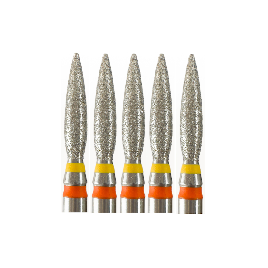 ВЛАДМИВА Бор алмазный ПЛАМЯ  856 243 080 023G мягко-мелкая 5шт