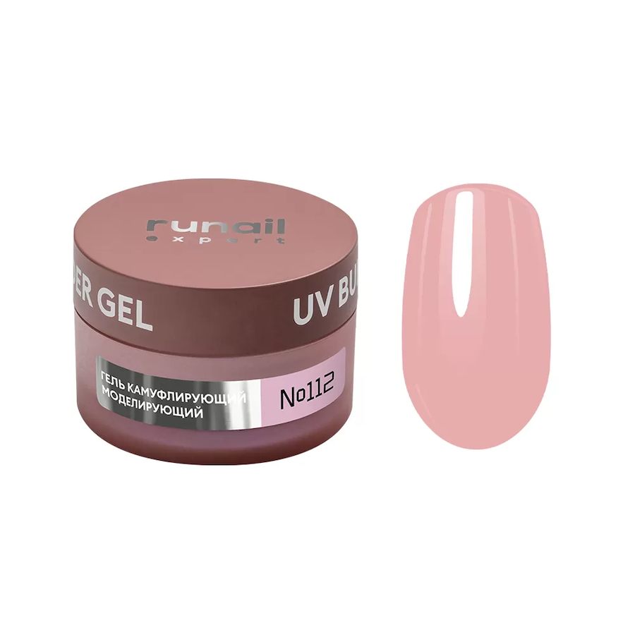 RUNAIL 112/50 Гель моделирующий UV BUILDER GEL 50мл  №112