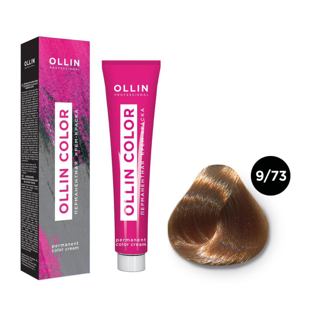 OLLIN COLOR Перманентная крем - краска д/волос 60мл   9/73