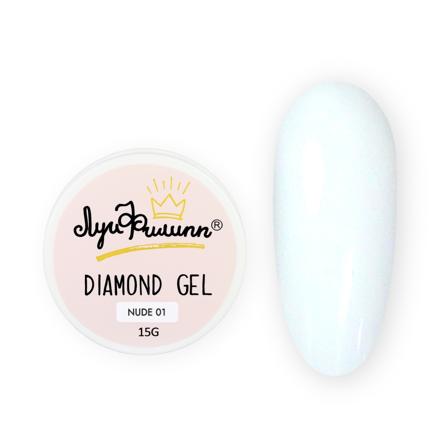 ЛУИ ФИЛИПП Гель д/наращивания NUDE DIAMOND 15мл  №01