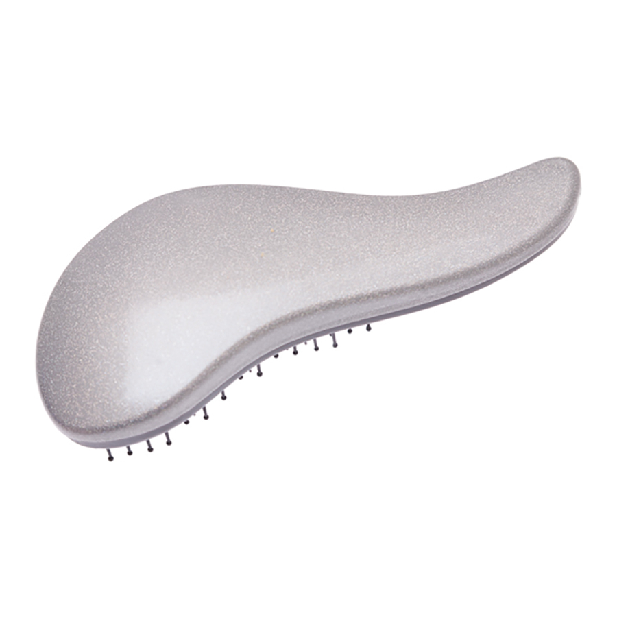 HARIZMA h10646-28 Щетка д/волос DTANGLER с ручкой большая  ЗВЕЗДНЫЙ СЕРЫЙ