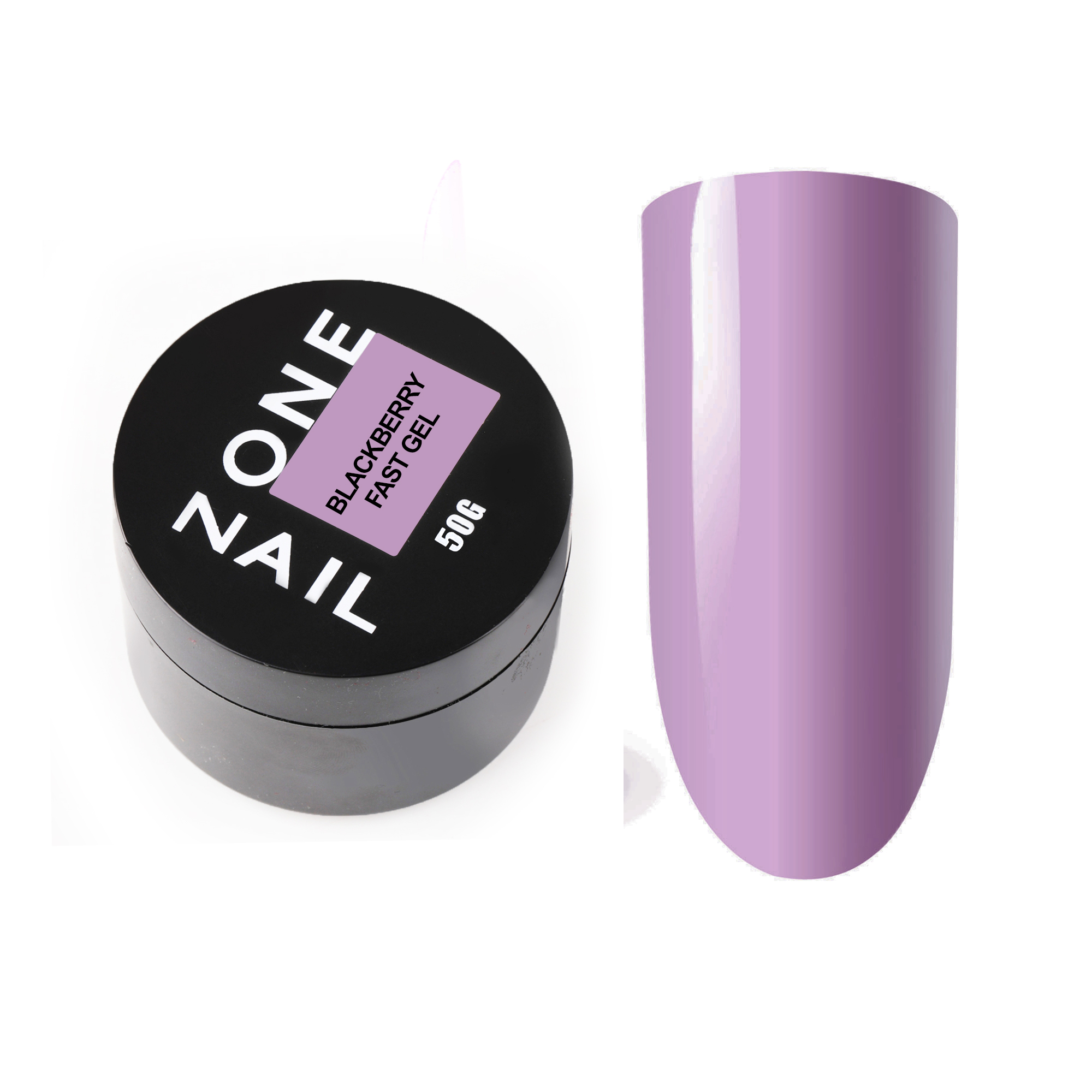 ONE NAIL Гель камуфлирующий FAST GEL  50мл  BLACKBERRY