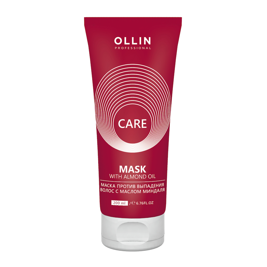 OLLIN CARE Маска против выпадения волос с маслом миндаля 200мл