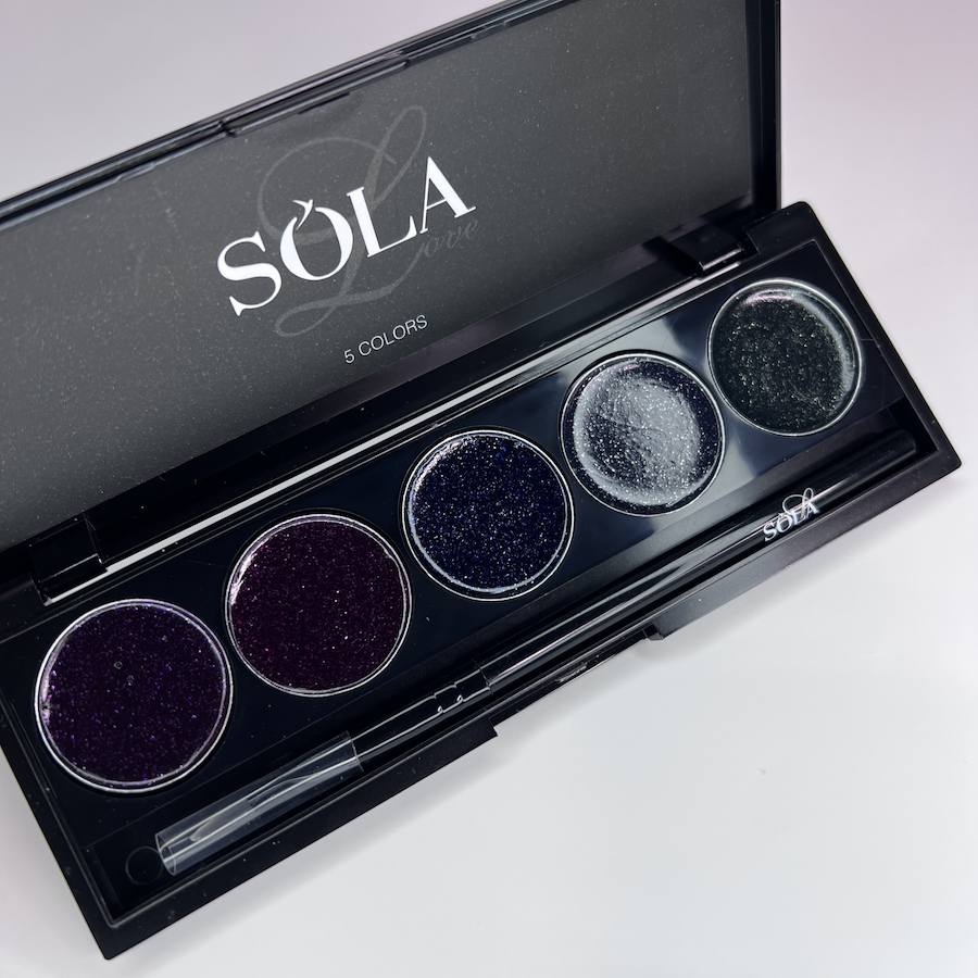 SOLA LOVE Гель-лак PALETTE 10гр 5 оттенков  16