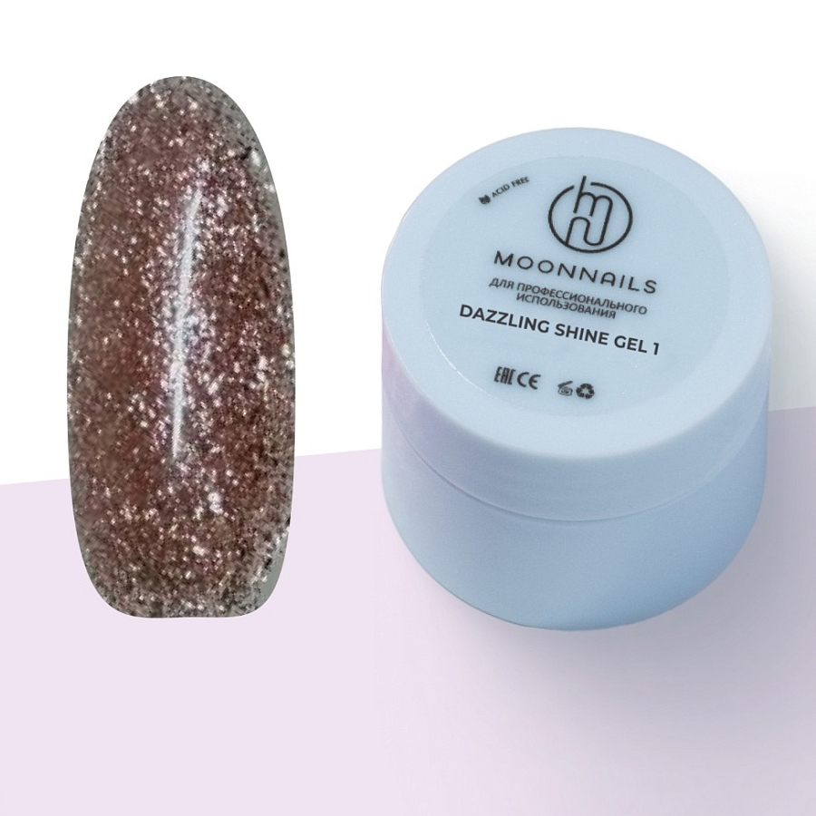 MOONNAILS Гель DAZZLING 15мл  №01