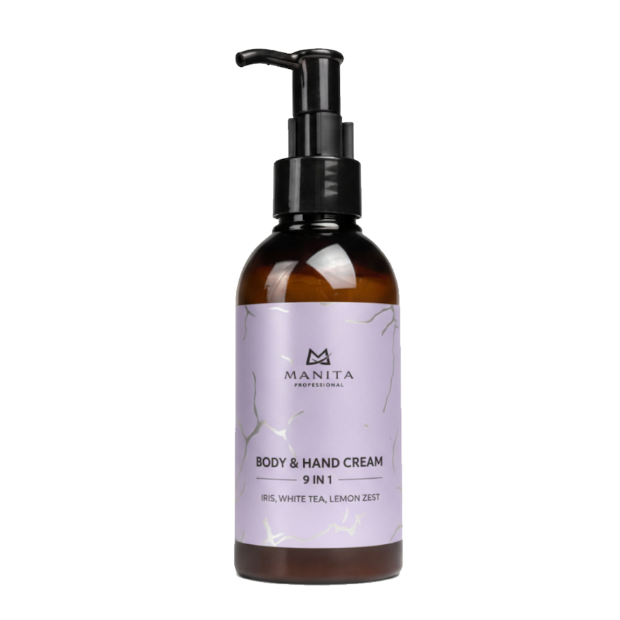 MANITA Крем д/рук и тела 150мл  IRIS WHITE TEA LEMON ZEST